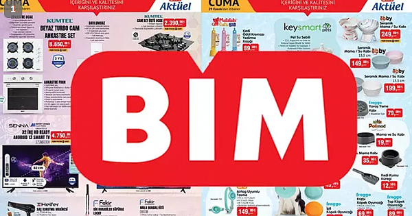 Bim'de bu cuma büyük indirim