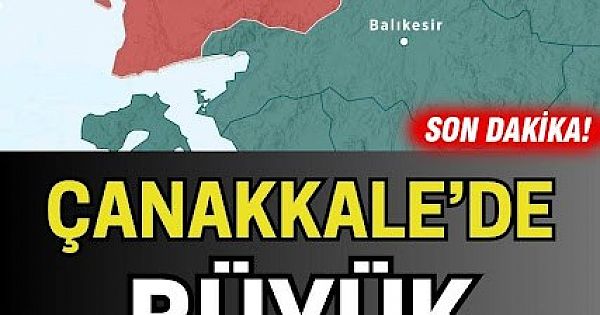 Çanakkale'de kuvvetli deprem