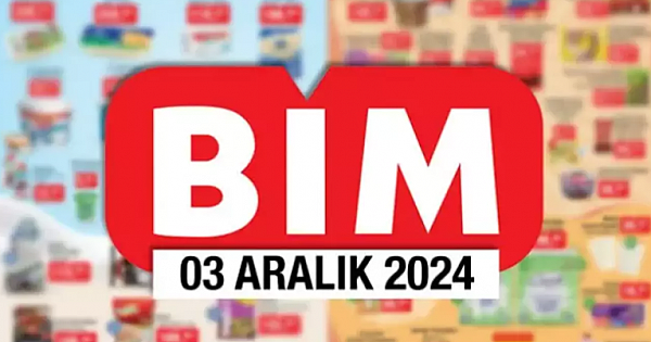 BİM AKTÜEL 3 ARALIK 2024 - YARIN SATIŞTA! 